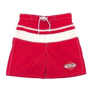 90s Tommy Hilfiger red board shorts 1990s vintage